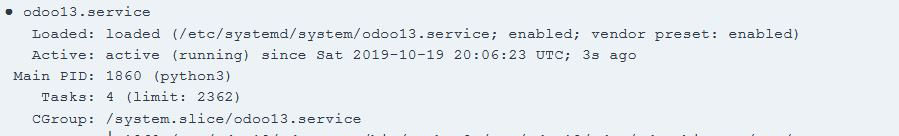 Ubuntu 20服務器系統中安裝配置Odoo 13的流程